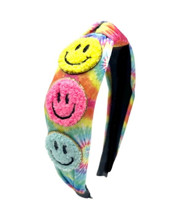 Smiley Patch TD Headband