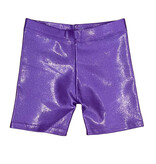Dori Flash Purple Lame Bike Short