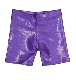 Dori Flash Purple Lame Bike Short