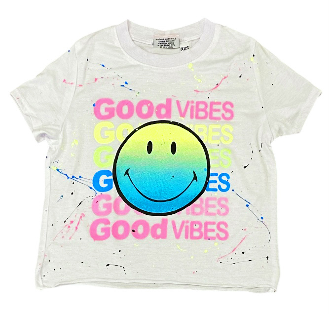 Firehouse Good Vibes Splatter SS Tee