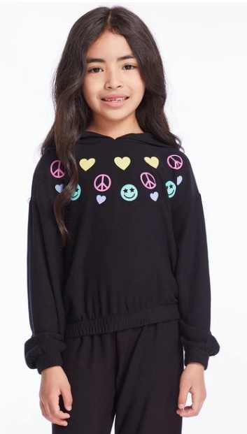 Chaser Peace Love Happiness Hoodie