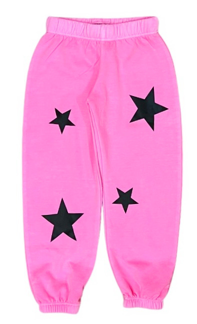 Firehouse Neon Pink  Star Sweatpant
