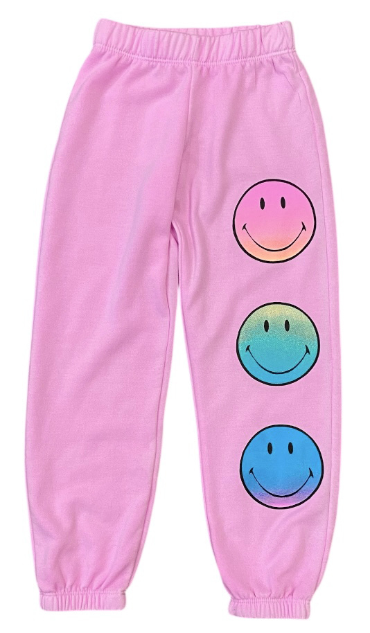 Firehouse Ice Pink TD Smiley Sweatpant