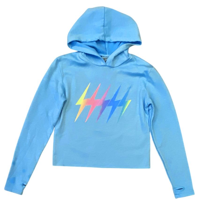 Firehouse Bright Aqua Bolt Hoodie