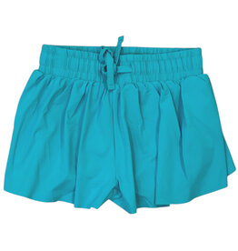 Suzette Turquoise Fly Away Shorts