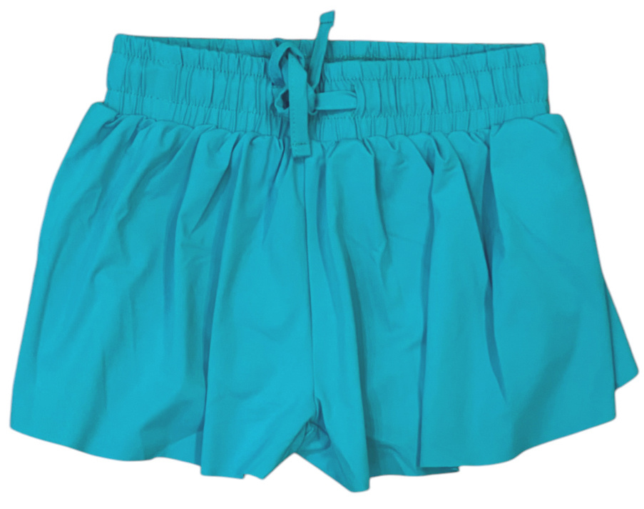 Suzette Turquoise Fly Away Shorts