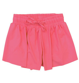 Suzette Neon Coral Fly Away Shorts