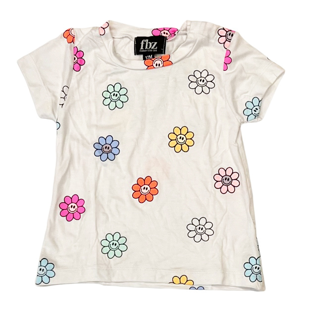 FBZ Bright Daisy Smiley Inf Tee