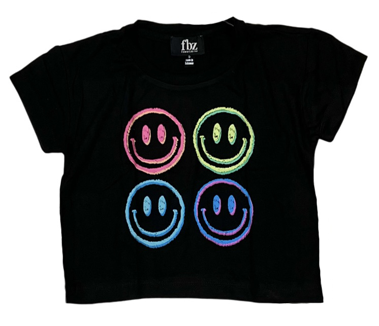 FBZ 4 Neon Smiley Tee