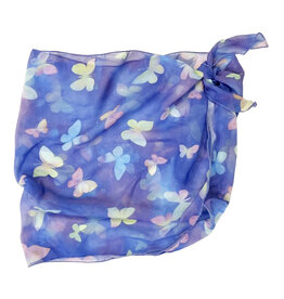 Cruz Iris Butterfly Chiffon Sarong