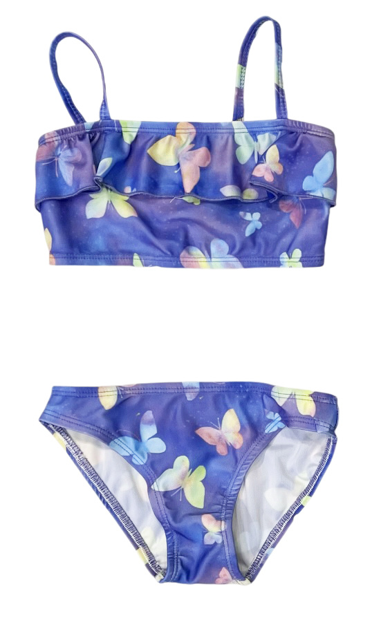 Cruz Iris Butterfly Ruffle Swimsuit