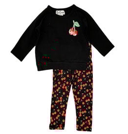 Dori Cherry Infant Legging Set