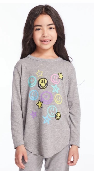 Chaser Smiley Graffiti Shirt