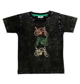 Mish Blk Enzyme Triple Biker Tee