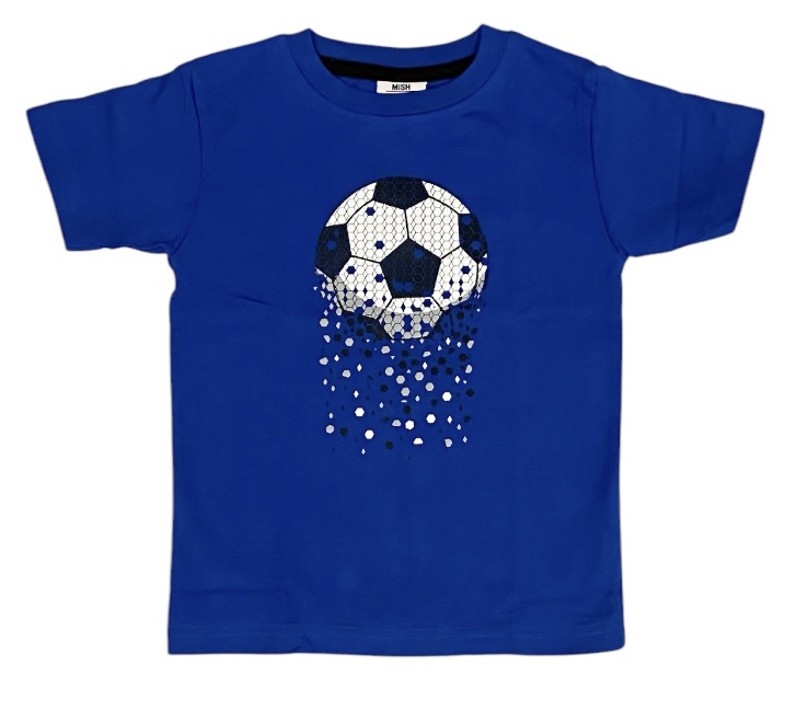 Mish Cobalt Soccer Infant Tee