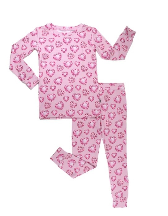 Lev Baby Pink Jade PJ Set