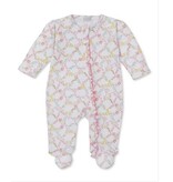 Kissy Kissy Garden Trellis Ruffle Zip Footie