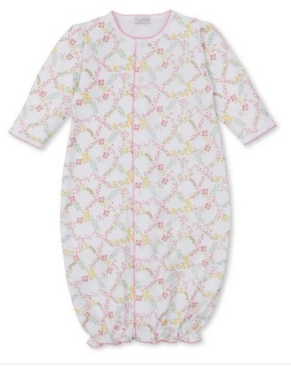 Kissy Kissy Garden Trellis Conv Gown - NB
