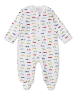 Kissy Kissy Car Central Zip Footie