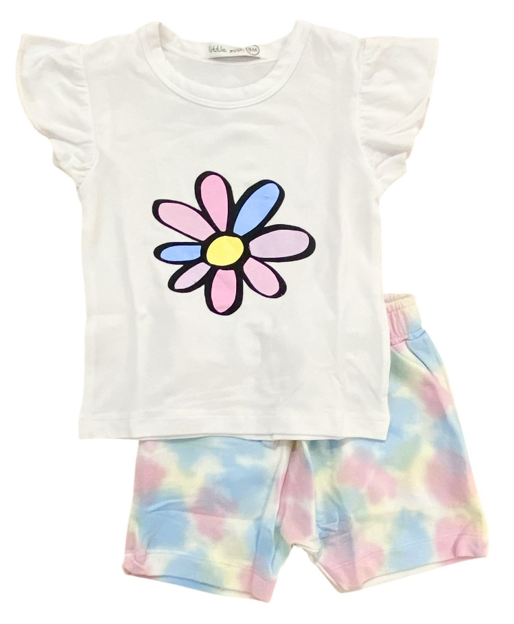 Little Mish TD Daisy Short Set