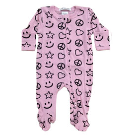 Little Mish Smiley Fun Footie