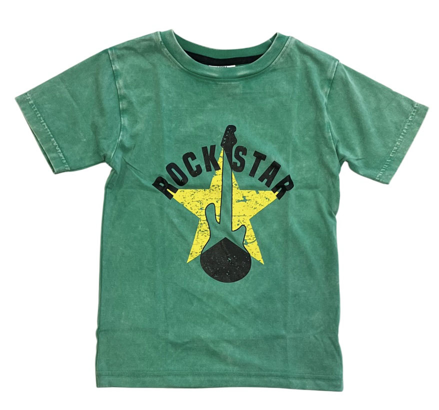 Mish Green Rock Star Infant Tee