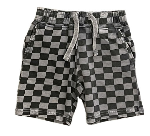 Mish Coal Check Shorts
