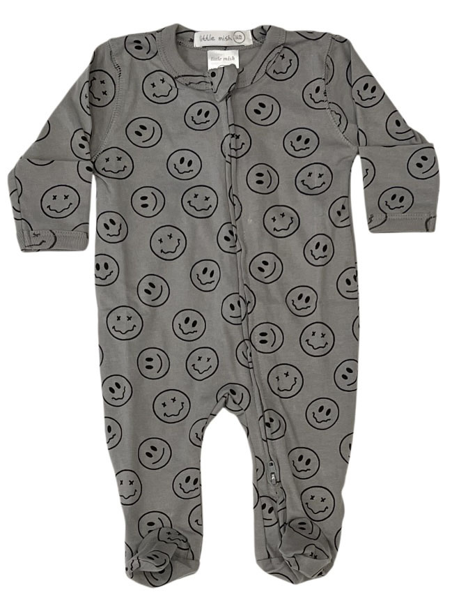 Little Mish Coal Silly Smiles Footie