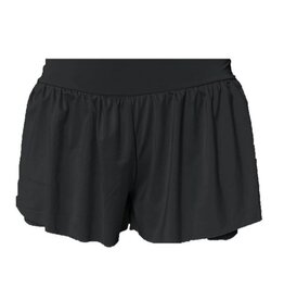 Suzette Black Flowy Shorts