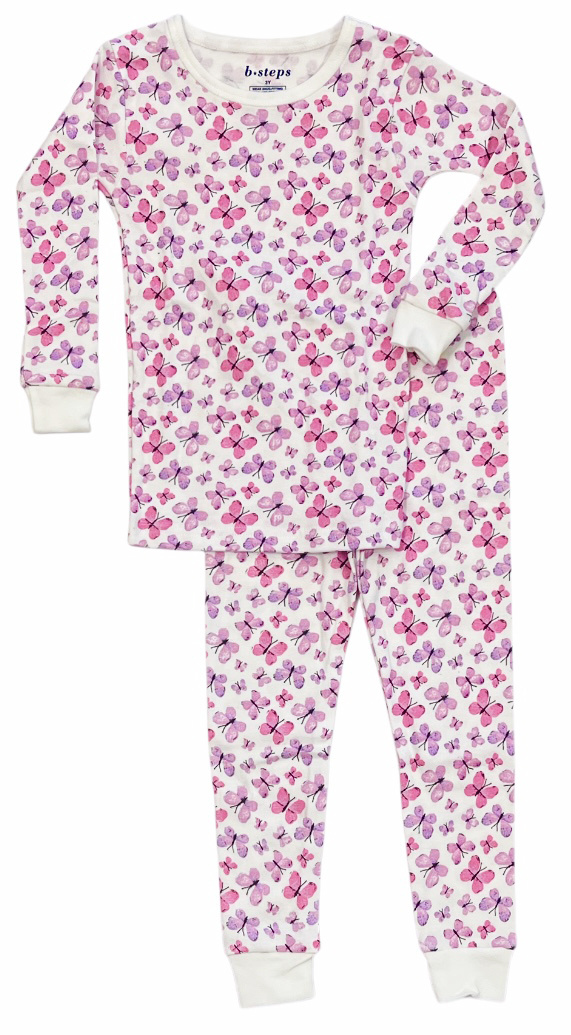Baby Steps Pretty Butterfly PJ Set