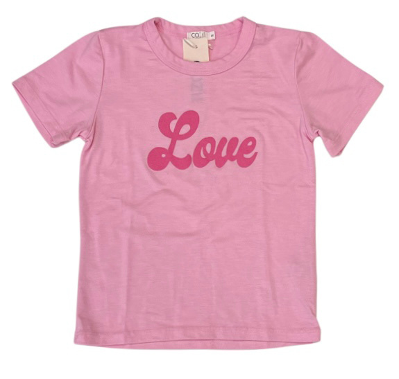Cozii Pink Love SS Tee