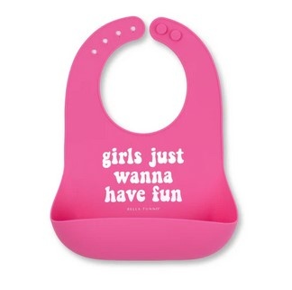 Bella Tunno Girls Just Wanna Have Fun Wonder Bib