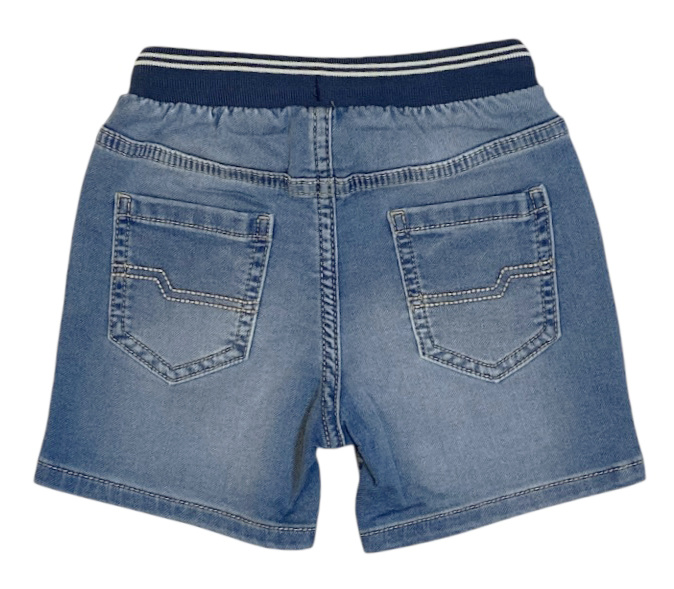 Mayoral Navy Trim Stretch Denim Inf Shorts