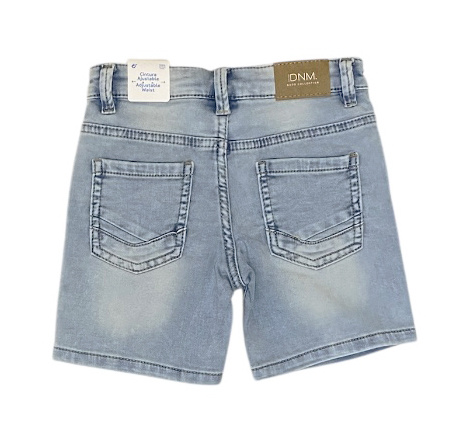 Mayoral Navy Lt Wash Stretch Denim Shorts