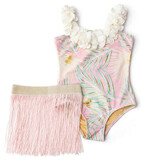 Shade Critters Metallic Hula Swimsuit w/Skirt