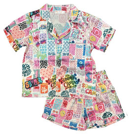 Tweenstyle Summer Camp Poly/Silk Lounge Set