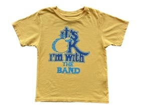 Rowdy Sprout I'm With The Band SS Tee
