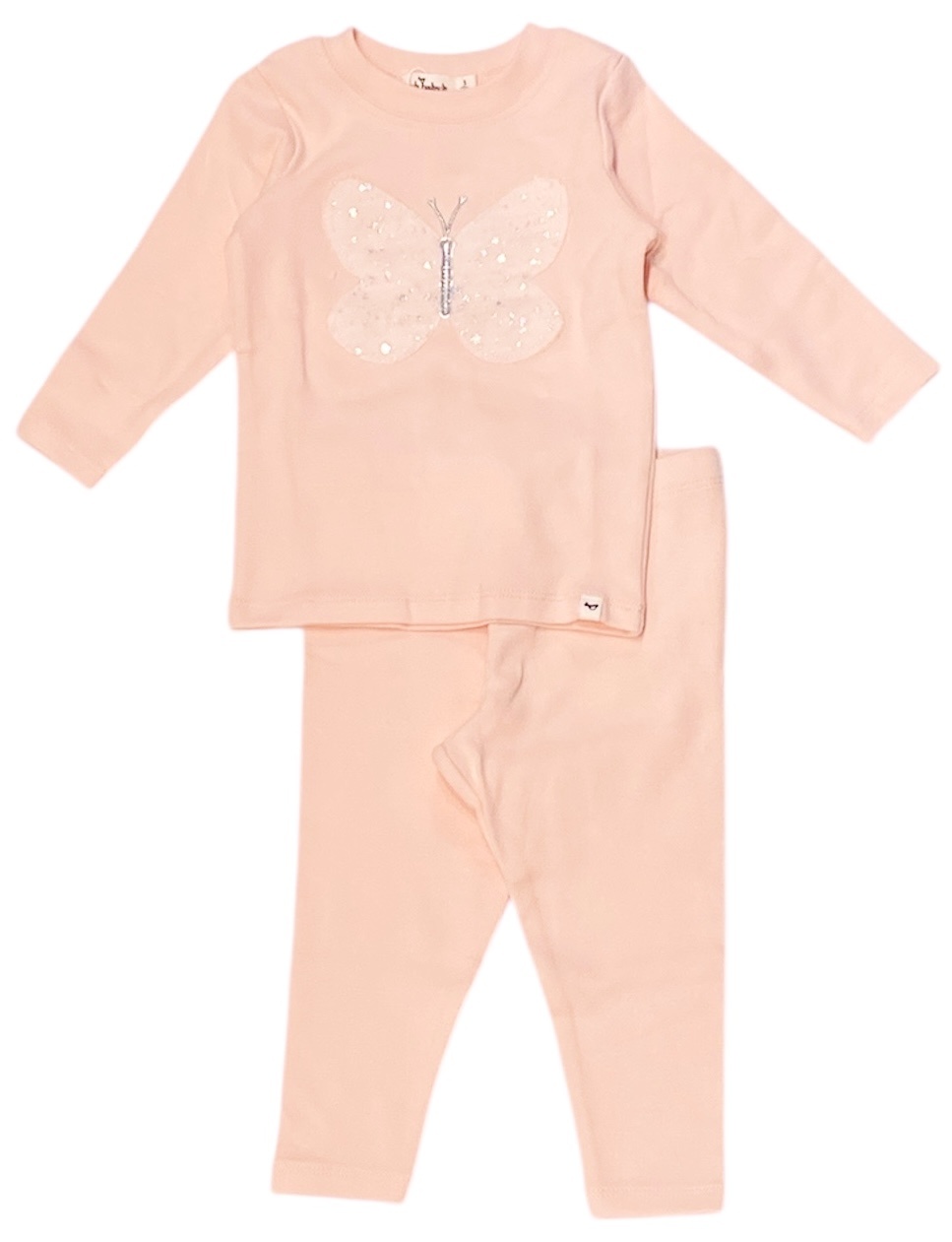 Oh Baby! Silver Fleck Butterfly 2 pc Set