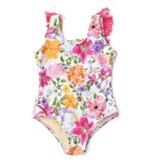 Shade Critters Garden Fringe Back Inf. Swimsuit