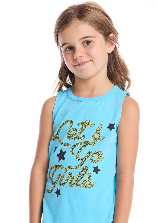 Chaser Let's Go Girls Tank Top