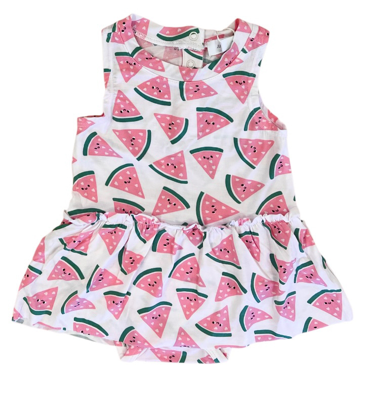 Angel Dear Watermelon Onesie Dress