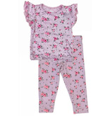 FBZ Pink Liberty Floral Legging Set