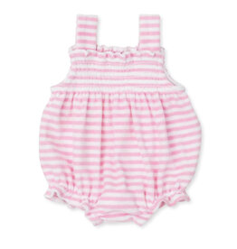 Kissy Kissy Pink Cabana Stripes Terry Bubble