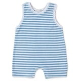 Kissy Kissy Blue Cabana Stripes Terry Playsuit