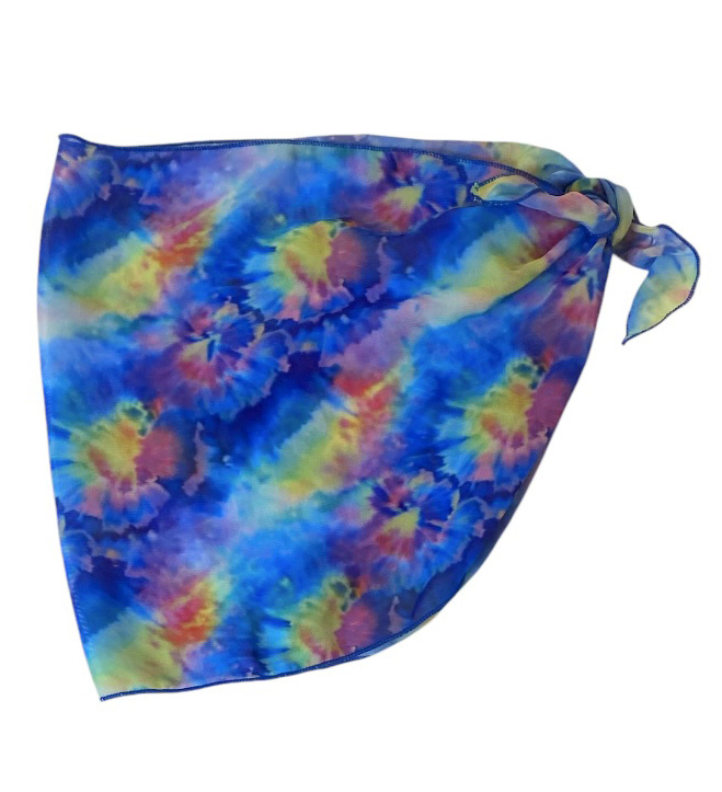 Cruz Tie Dye Chiffon Sarong