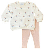 Angel Dear French Daisy Legging Set