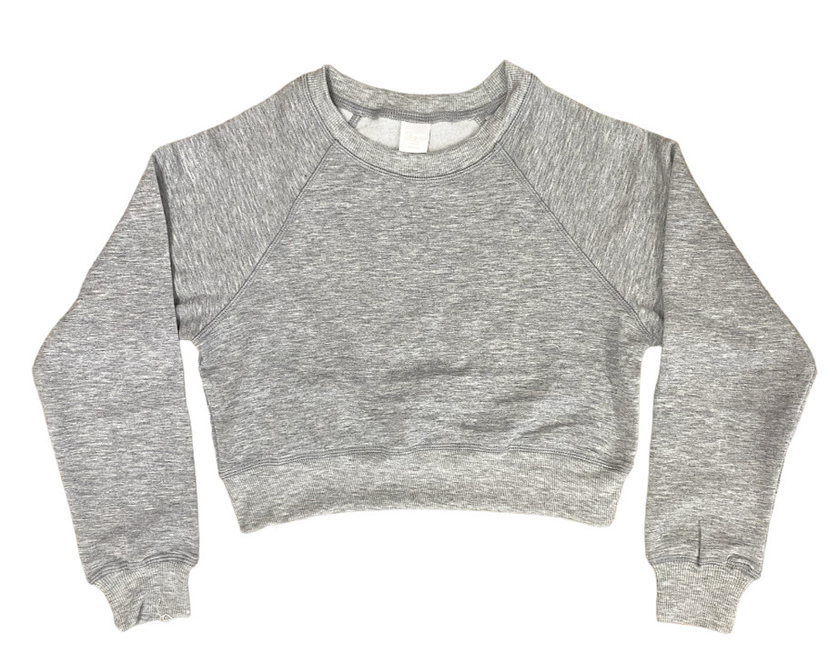 Suzette Grey Soft Cloud Sweatshirt