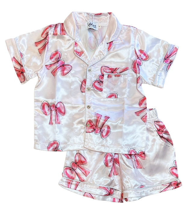 Lola and the Boys Cutie Bows Silky Set