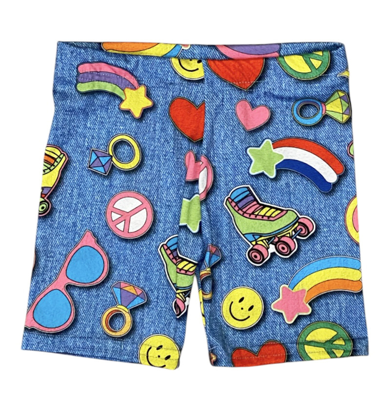 Dori Denim Patch Soft Bike Short