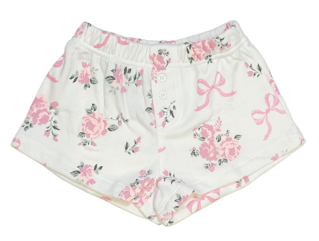 FBZ Rose Bow Shorts
